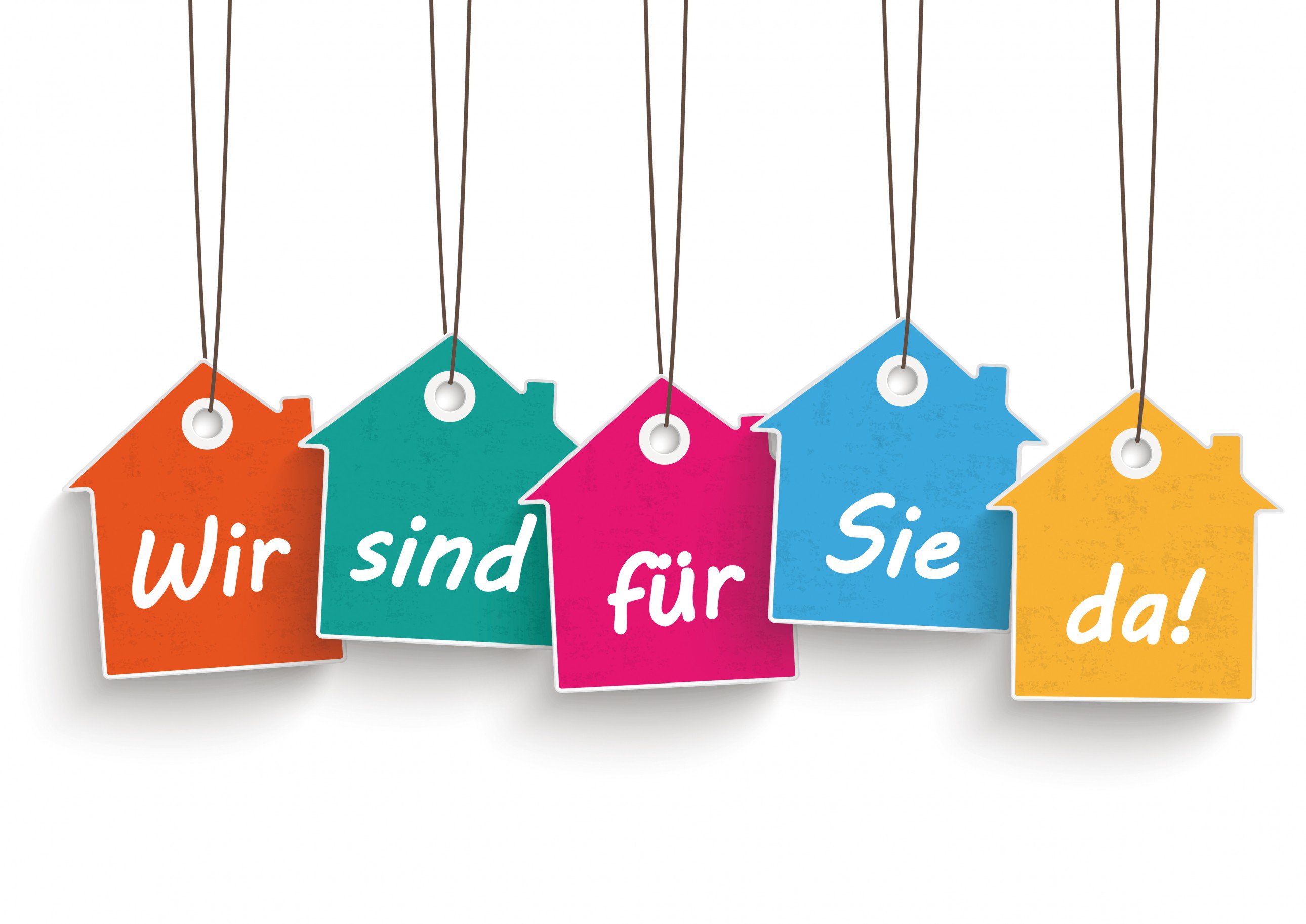 Glückliches Ehepaar vertraut auf Immobilienmakler Muster Immobilien